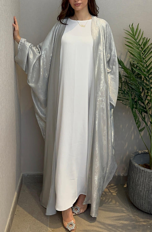 ABAYA BRUME D'ARGENT